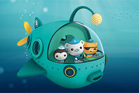 Guide Captain Barnacles through underwater obstacles to rescue Dashi in this