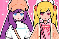 Design adorable looks in Paper Doll Diary: Chibi Dolls