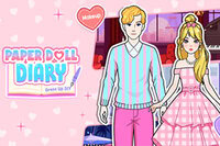 Dress up paper dolls with modern style!