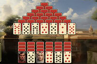 Play Pyramid Solitaire in Ancient Rome
