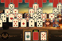 Fun Tripeaks Solitaire game in Ancient Egypt