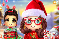 Roblox Christmas Dress Up is a fun dress-up game with a Christmas theme and