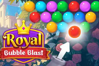 Pop the bubbles in Royal Bubble Blast