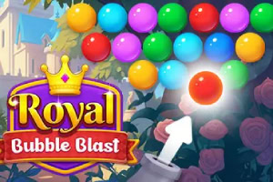 Pop the bubbles in Royal Bubble Blast