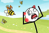 Save the Bee puts you in the role of a tiny hero in the buzzing world of bees