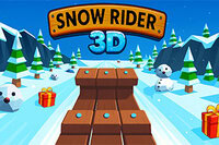See how far you can ride in Snow Rider 3D on icy slopes that are fast, fun, and