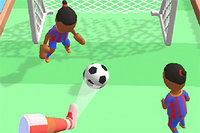 Soccer Dash is a casual soccer game where you play as the ball