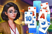 Solve crimes with solitaire cards