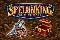 Match gems deep underground