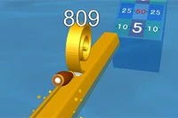 Spiral Roll is a relaxing 3D game suitable for killing time