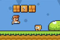 Super Ninja Plumber is an action-adventure game with a super cute retro style!