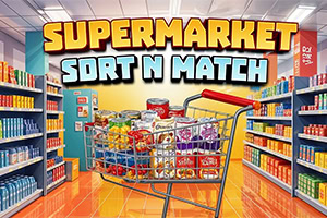 Sorteer en match supermarktproducten
