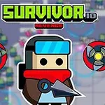 The image features a cartoon-style character from the game Survivor