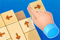 Tap away wooden blocks