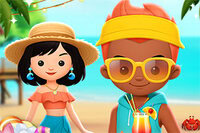 Join the Toca Teens for the ultimate floating beach party