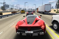 This is a Highway or lane racing game, speed into Traffic jam Lane splitting to