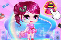 Dress up a unicorn princess