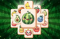 Quench your thirst for casual games in Watermelon Mahjong!