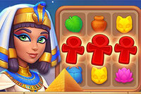 Begin a legendary journey in Wonders of Egypt Match, a thrilling Match 3 game