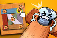 Solve 100+ puzzles by unlocking screws in the correct order