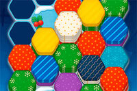 Xmas Hexa Sort gives the classic hexagon puzzle a cozy Christmas makeover