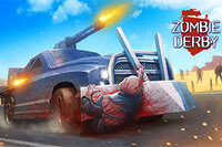 Race through the apocalypse in Zombie Derby