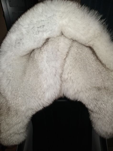Huge Fox Fur Hood Again Love it Darling Kisses