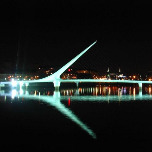 Puente de la Mujer-Puerto Madero-Buenos Aires-Argentina.