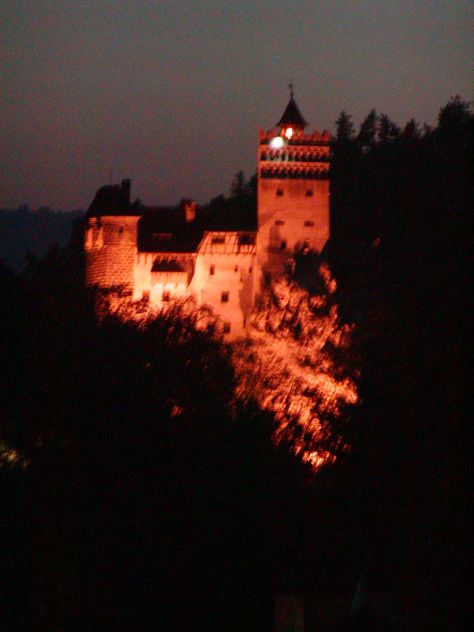 Dracula's castle - from my terrace