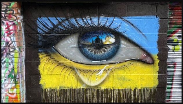 Ukraine ~ Europe 2022. Street Art, UK